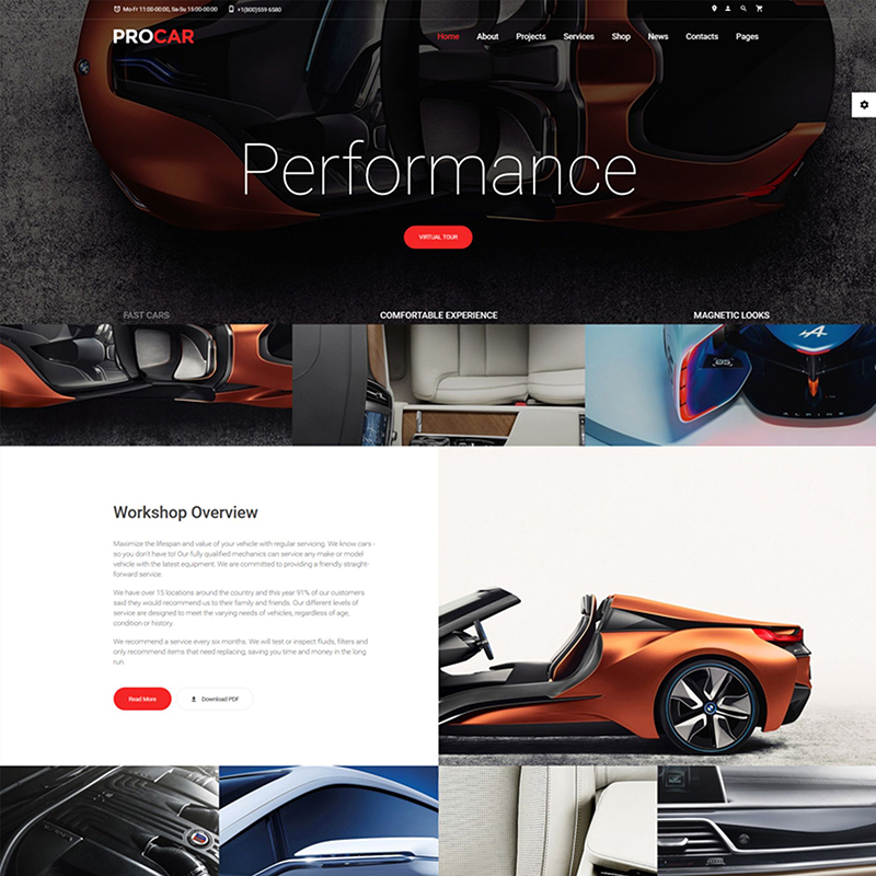 Car Parts Multipage HTML5 Template