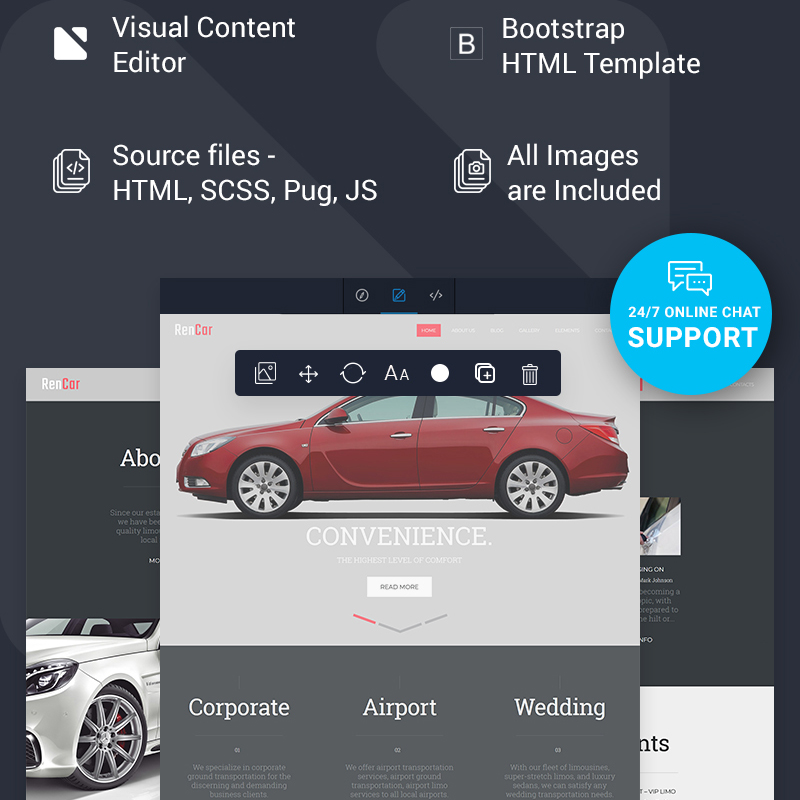 Car Multipage Ready-to-Use HTML Template