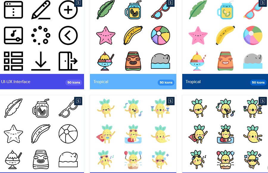 Flaticon icons