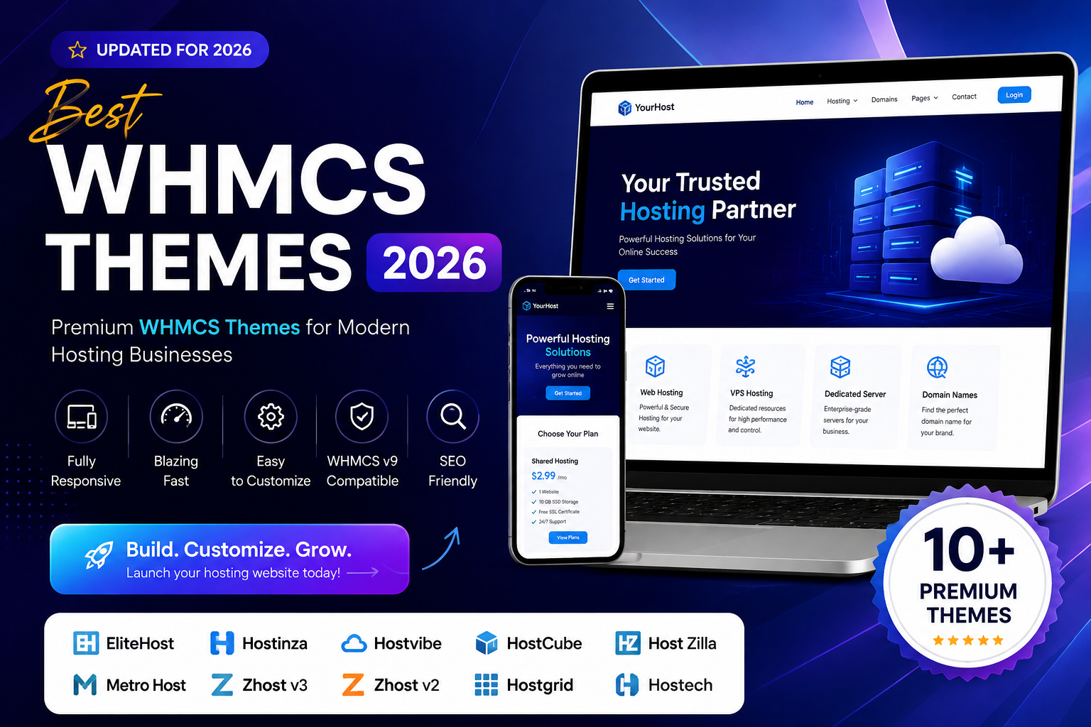 Best WHMCS Themes 2026: Top 10 Premium...