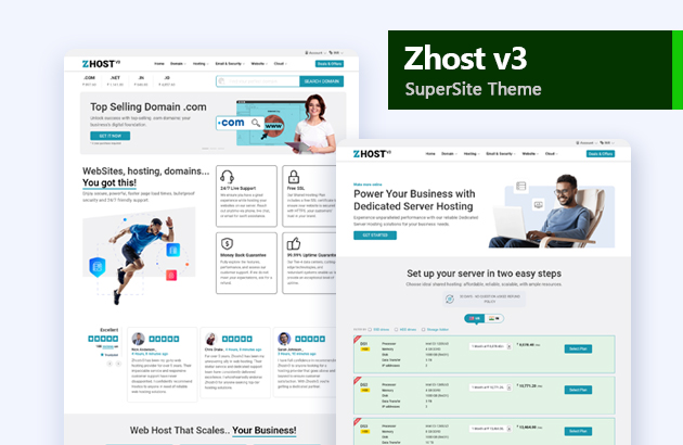 zhost v3 superSite theme