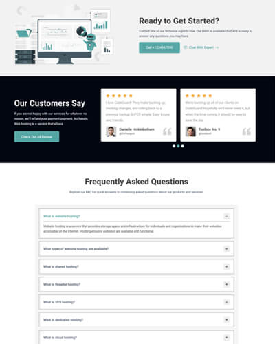 bluecheap host v2 html template
