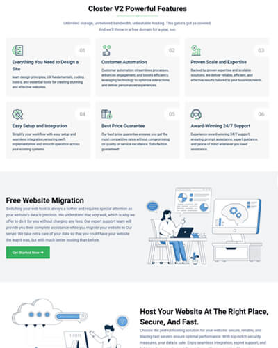 closter v2 html template