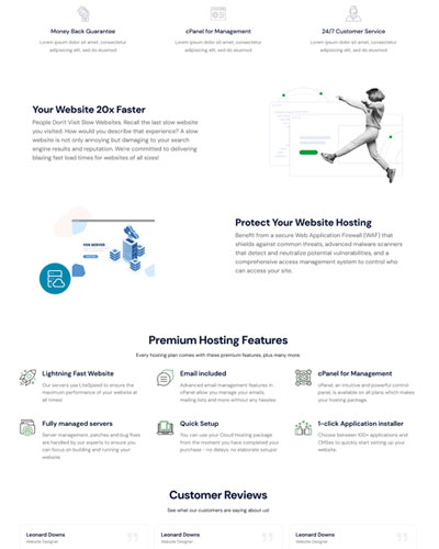 elitehost html template