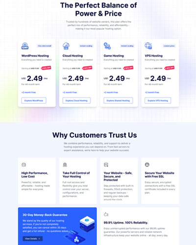 elitehostv2 html template