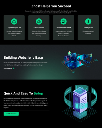 zhost html template