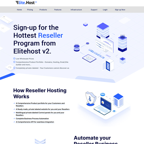 elitehost v2 partnersite theme