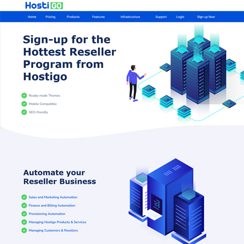 hostigo partnersite theme