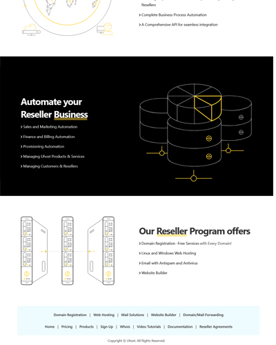 uhost partnersite theme