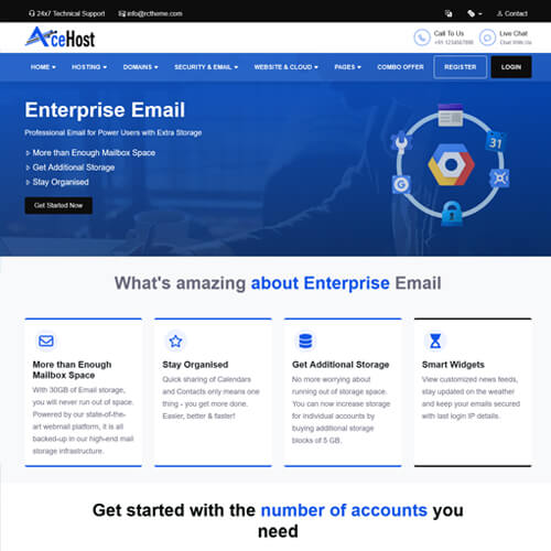 customizable storefront