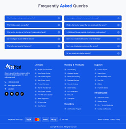 web hosting platform templates