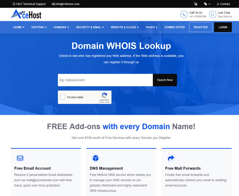 resellerclub supersite themes