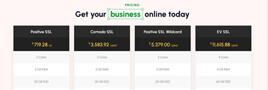 hosting business templates