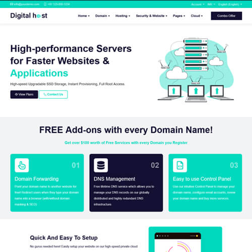 digital host supersite theme
