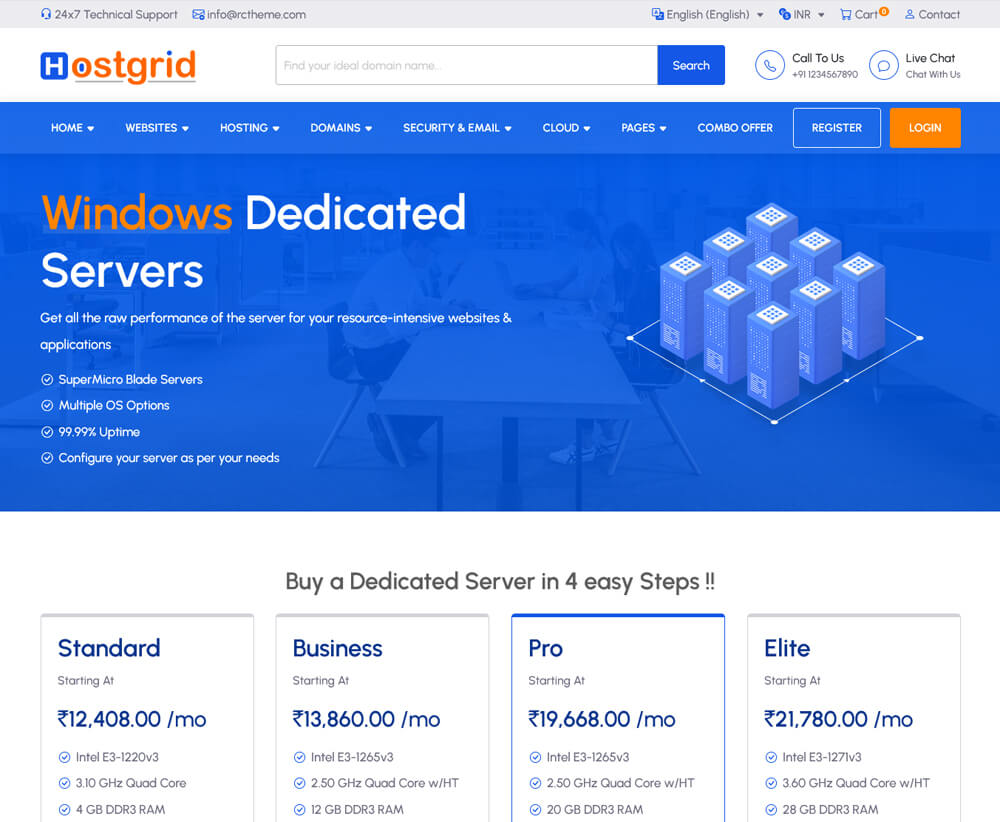 resellerclub supersite themes