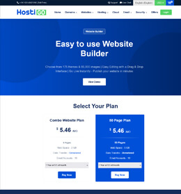 customizable resellerclub supersite storefront