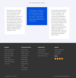 web hosting platform templates