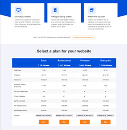 reseller hosting templates
