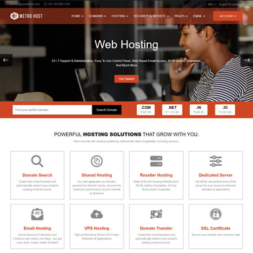 metro host supersite theme