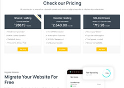 hosting provider themes