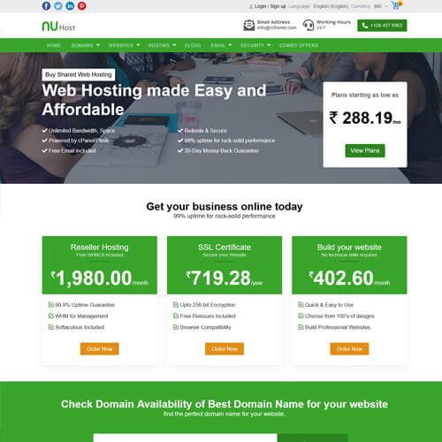 nuhost supersite theme