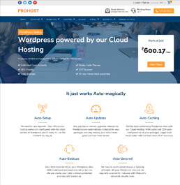 web hosting platform templates
