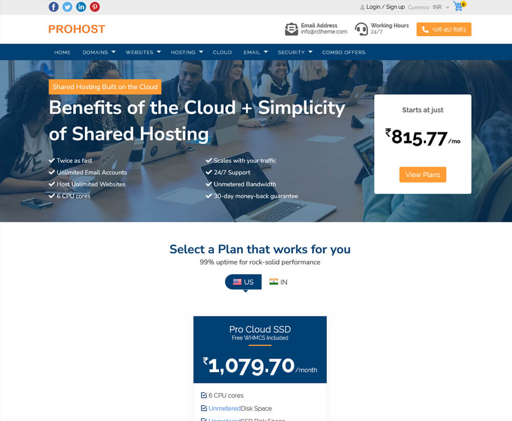 resellerclub supersite themes