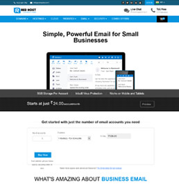 web hosting platform templates