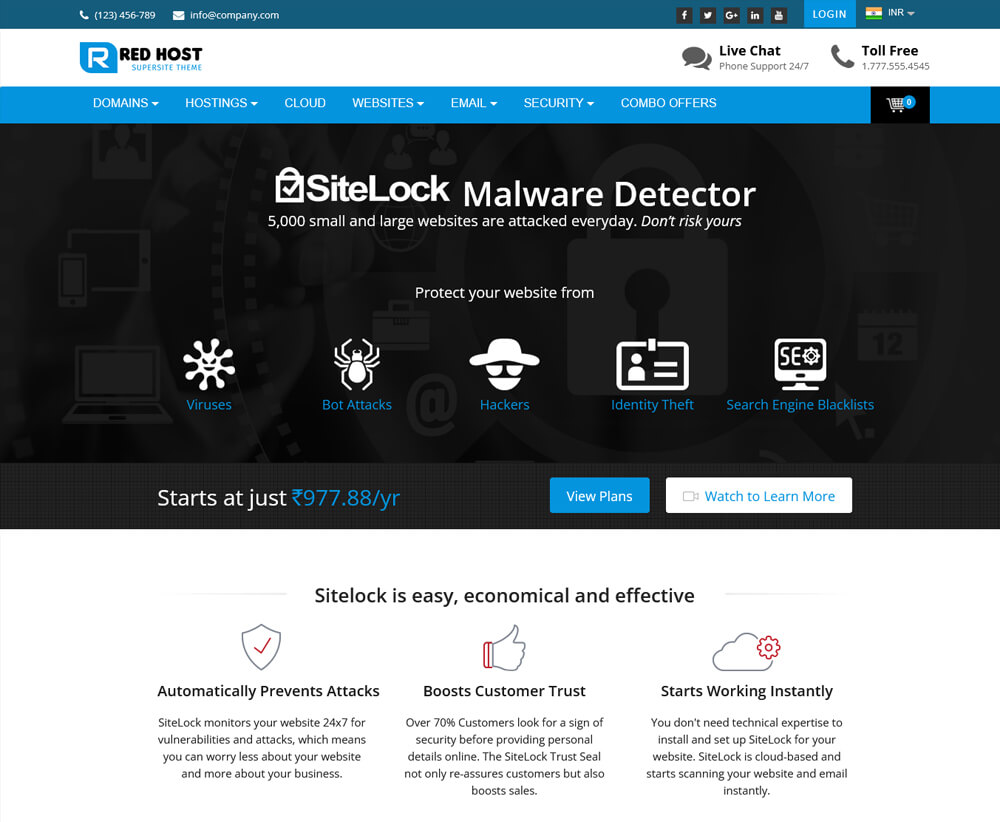 resellerclub supersite themes