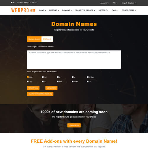 domain reseller themes