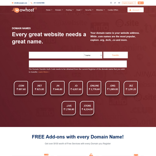 domain reseller themes