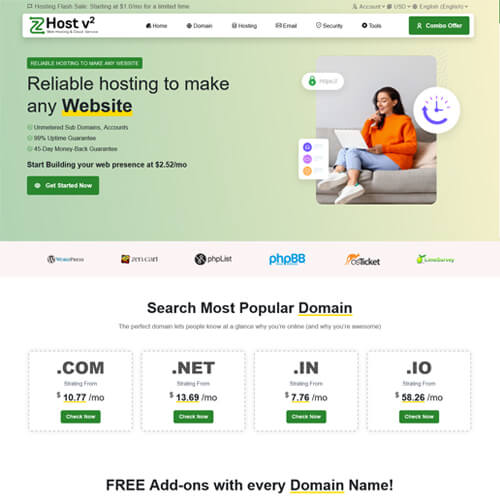 zhost v2 supersite theme