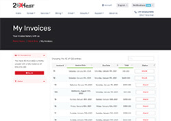 hosting provider themes