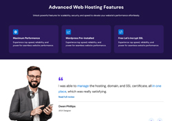 hosting provider themes