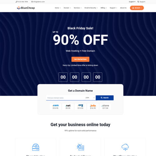 premium whmcs templates