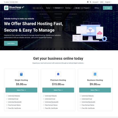 whmcs seo-friendly themes