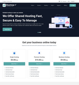 premium whmcs templates