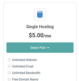 web hosting platform templates