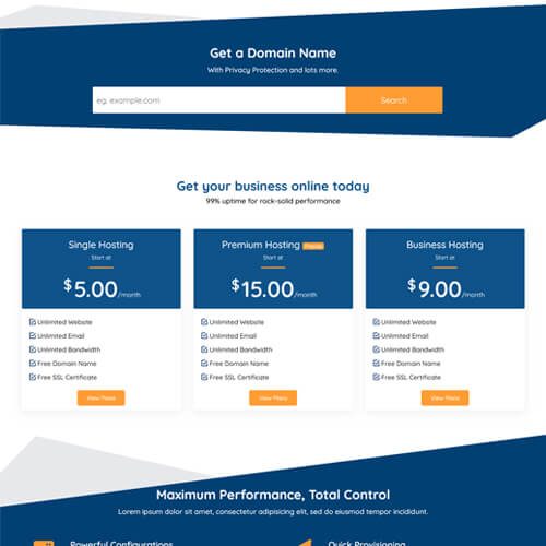 bootstrap whmcs templates