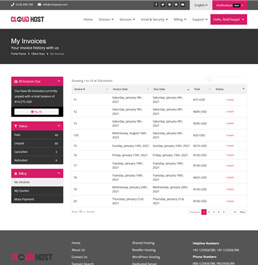 whmcs layout templates