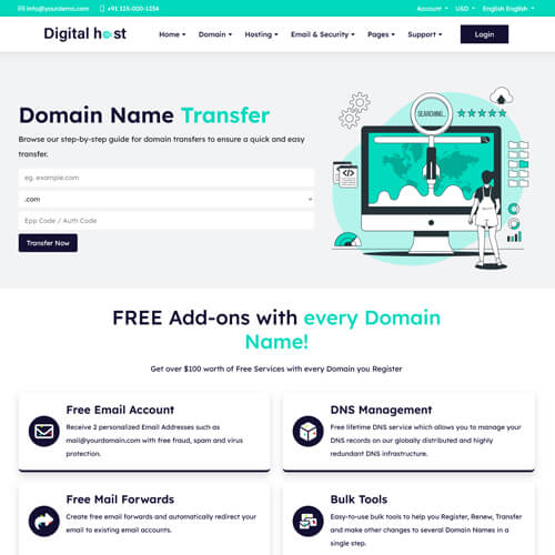 premium whmcs templates