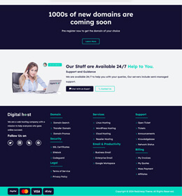 premium whmcs templates