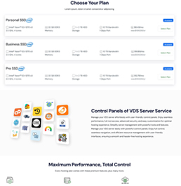 web hosting platform templates