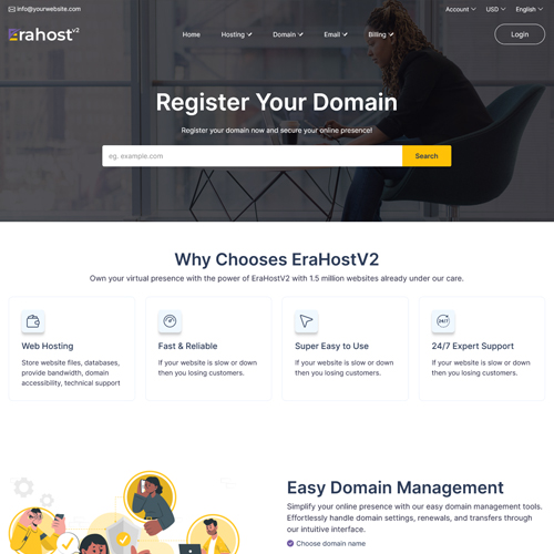modern WHMCS themes