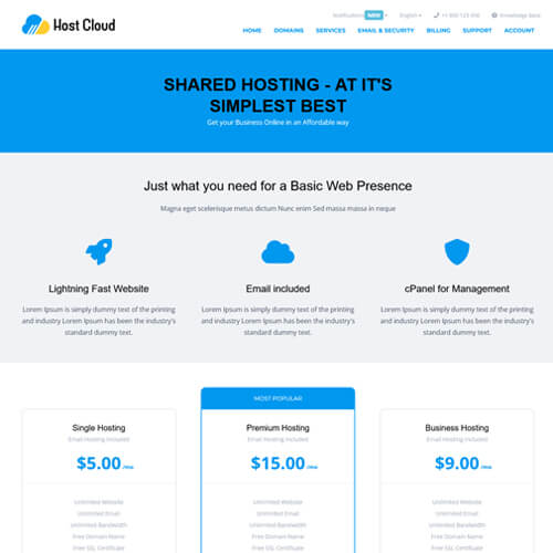 whmcs seo-friendly themes