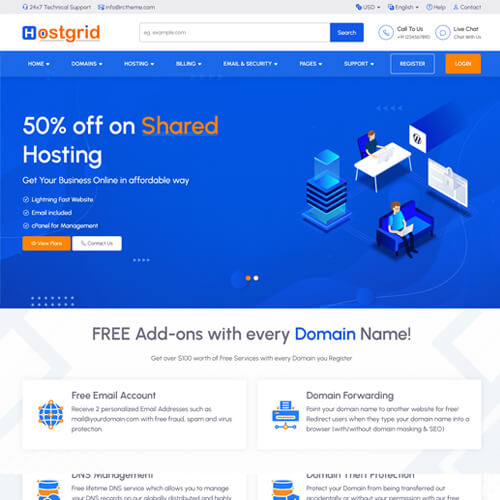 bootstrap whmcs templates