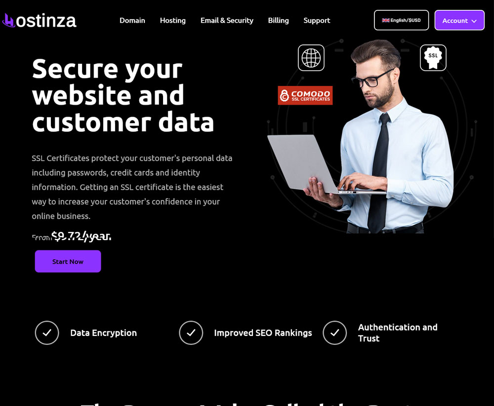 hosting website templates