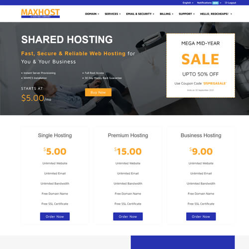 whmcs seo-friendly themes