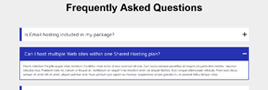 hosting business templates