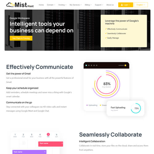 premium whmcs templates
